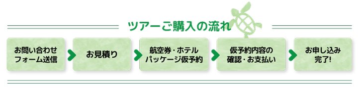 申し込みの流れ