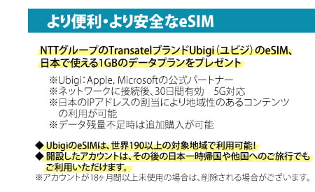 eSIMについて